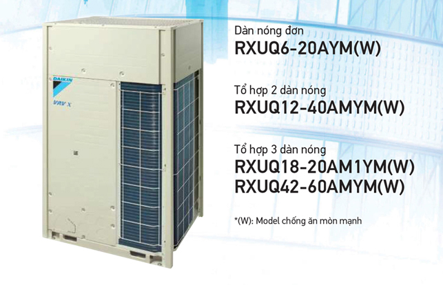 HỆ THỐNG ĐIỀU HOÀ TRUNG TÂM DAIKIN VRV X SERIES